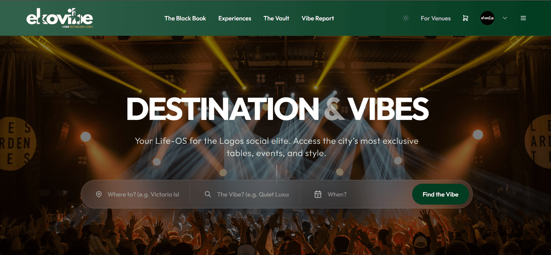 Ekovibe – Lagos' Premier Event & Experience Platform